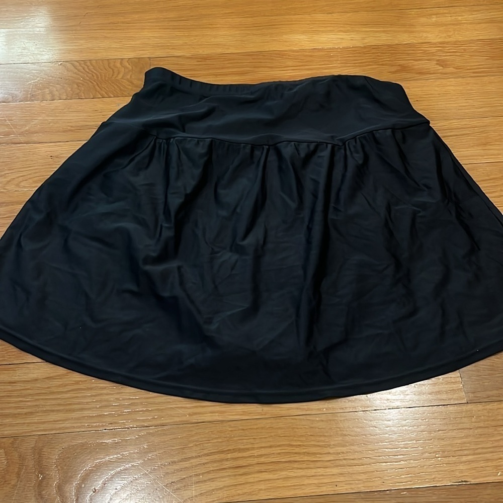 Island Escape women’s black swim skirt bottom size 16W. - Picture 5 of 6